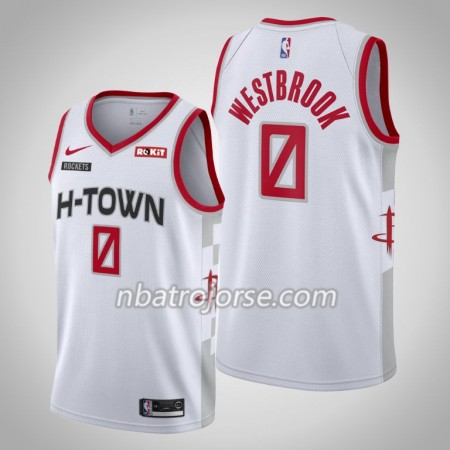 Män Houston Rockets Tröja Russell Westbrook 0 2019-20 Nike City Edition Swingman Män Houston Rockets Tröja Russell Westbrook 0 2019-20 Nike City Edition Swingman